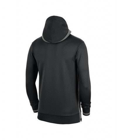 Men's Black Brooklyn Nets Authentic Showtime Performance Full-Zip Hoodie $79.20 Sweatshirt