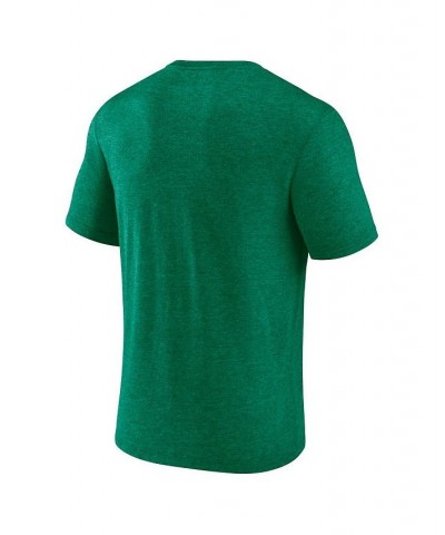 Men's Branded Heather Green New York Rangers St. Patrick's Day Celtic Arch Tri-Blend T-shirt $20.15 T-Shirts