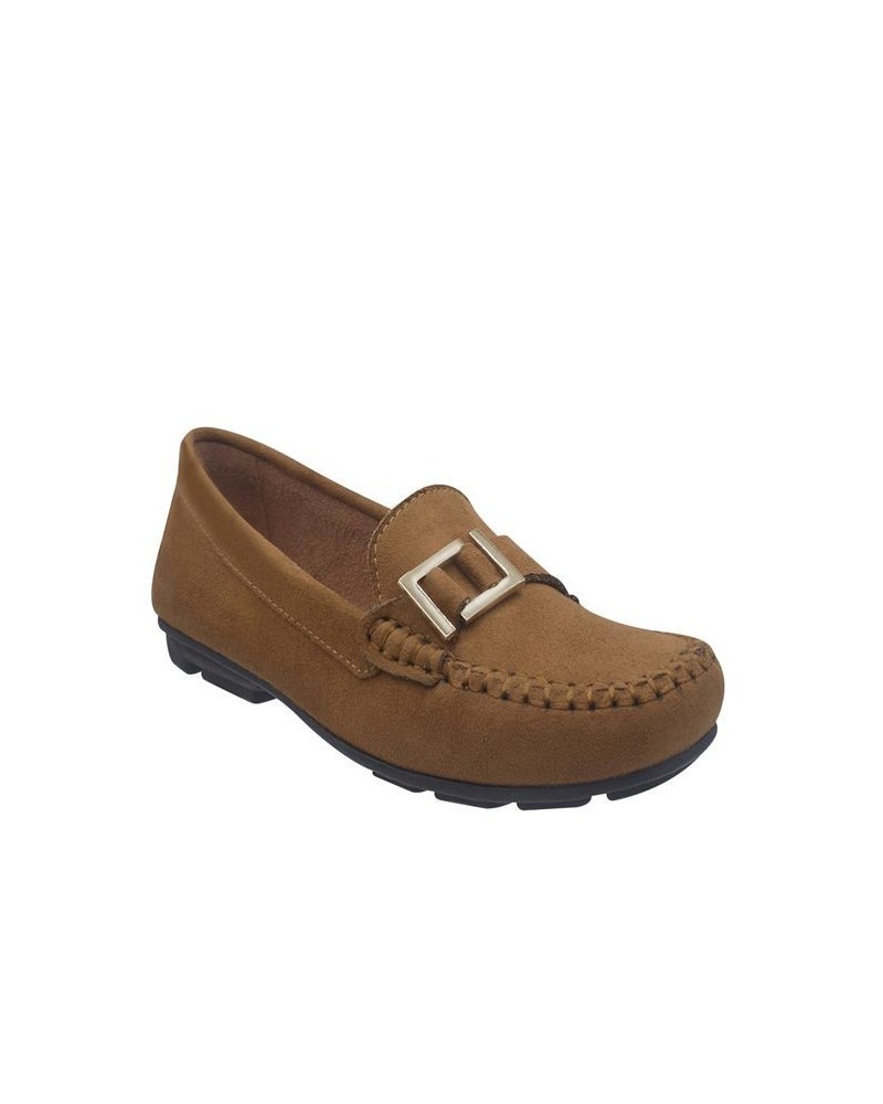 Women's Baya Loafer with Memory Foam Tan/Beige $35.25 Shoes