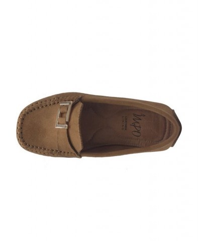 Women's Baya Loafer with Memory Foam Tan/Beige $35.25 Shoes