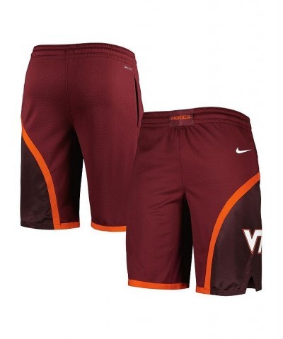 Men's Maroon Virginia Tech Hokies Replica Performance Basketball Shorts $36.00 Shorts