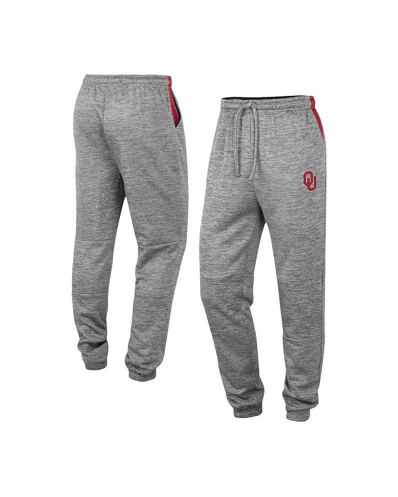 Men's Gray Oklahoma Sooners Worlds to Conquer Sweatpants $31.79 Pants