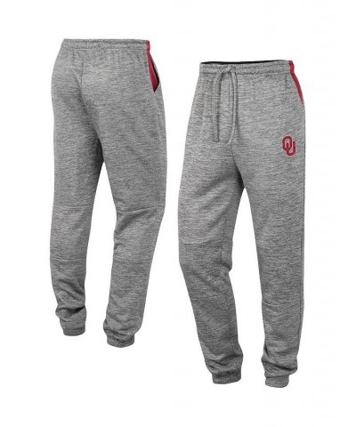 Men's Gray Oklahoma Sooners Worlds to Conquer Sweatpants $31.79 Pants