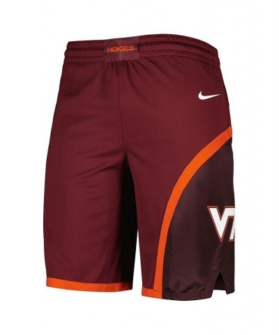 Men's Maroon Virginia Tech Hokies Replica Performance Basketball Shorts $36.00 Shorts