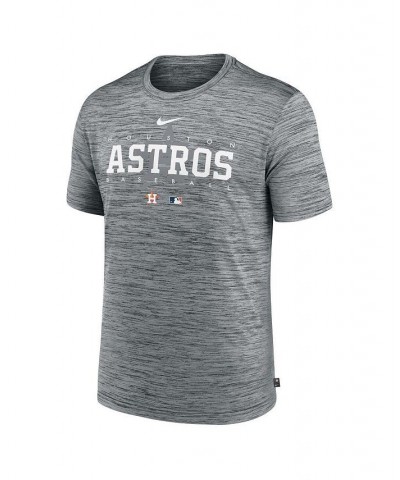 Men's Heather Gray Houston Astros Authentic Collection Velocity Performance Practice T-shirt $28.49 T-Shirts