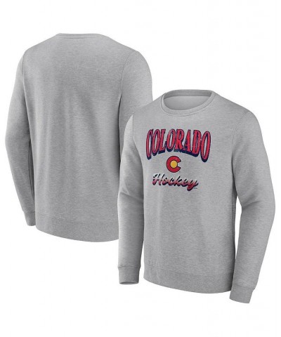 Men's Branded Heather Gray Colorado Avalanche Special Edition 2.0 Pullover Sweatshirt $29.89 Sweatshirt