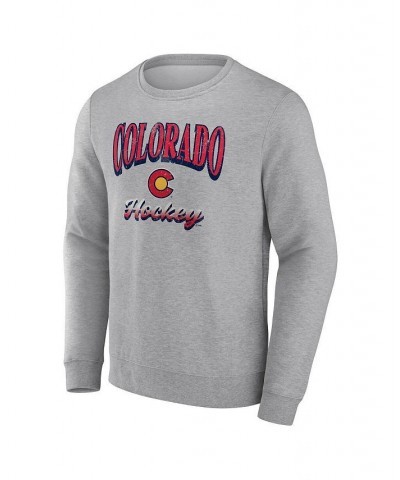 Men's Branded Heather Gray Colorado Avalanche Special Edition 2.0 Pullover Sweatshirt $29.89 Sweatshirt