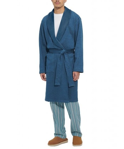 Men's Robinson Fleece Robe Blue $41.50 Pajama