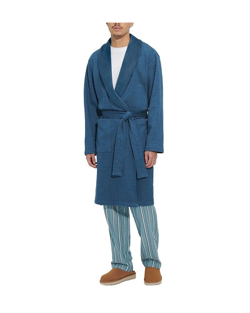 Men's Robinson Fleece Robe Blue $41.50 Pajama