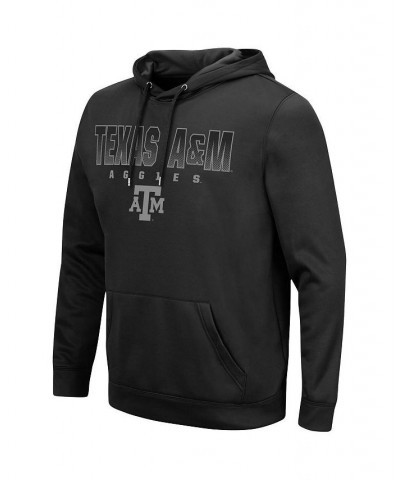 Men's Black Texas A M Aggies Blackout 3.0 Pullover Hoodie $35.74 Sweatshirt