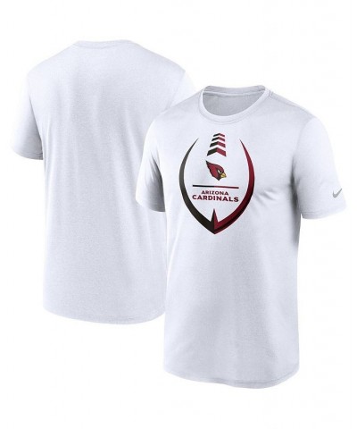 Men's White Arizona Cardinals Icon Legend Performance T-shirt $18.80 T-Shirts