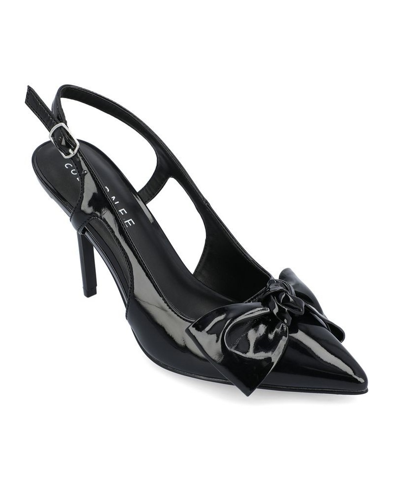 Women's Viera Bow Pumps PD01 $41.00 Shoes