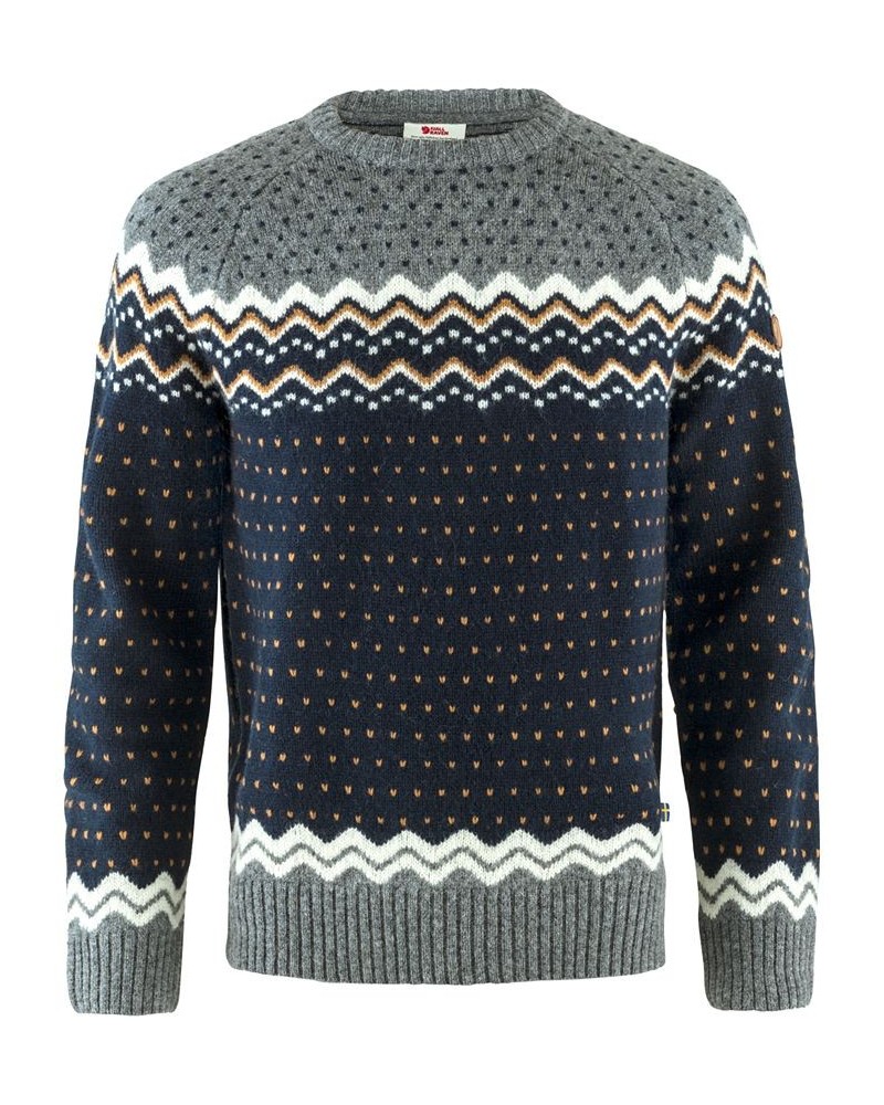 Men's Övik Wool Sweater Blue $37.93 Sweaters