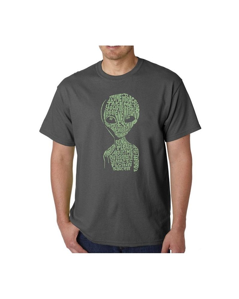 Mens Word Art T-Shirt - Area 51 Gray $14.35 T-Shirts