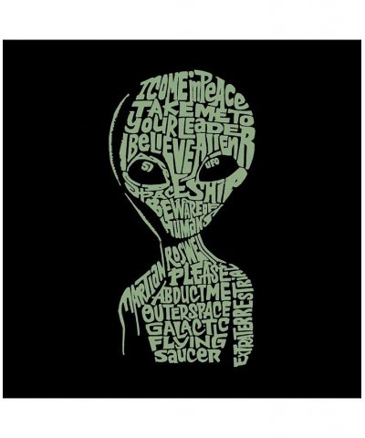 Mens Word Art T-Shirt - Area 51 Gray $14.35 T-Shirts