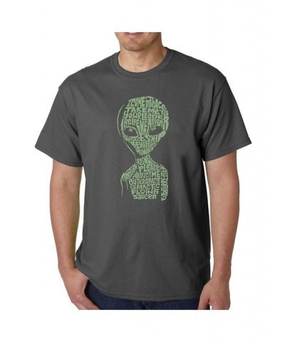 Mens Word Art T-Shirt - Area 51 Gray $14.35 T-Shirts