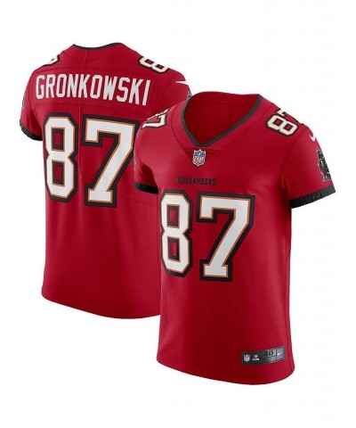 Men's Rob Gronkowski Red Tampa Bay Buccaneers Vapor Elite Jersey $117.45 Jersey