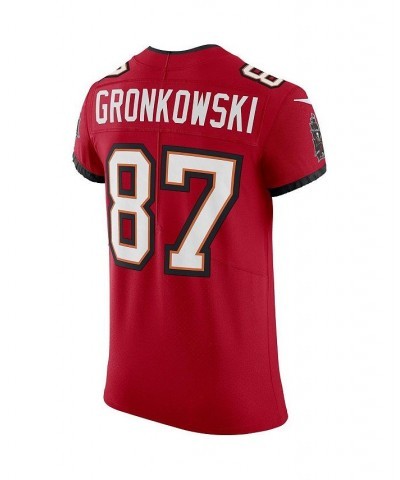 Men's Rob Gronkowski Red Tampa Bay Buccaneers Vapor Elite Jersey $117.45 Jersey