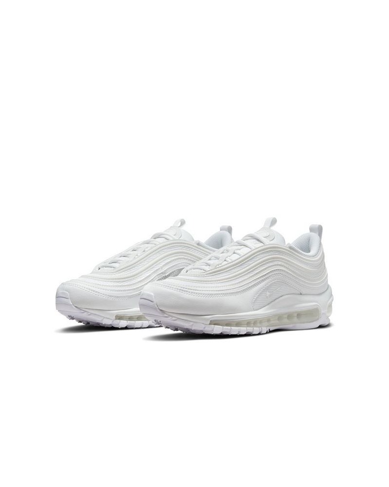 Women's Air Max 97 Casual Sneakers White $60.80 Shoes