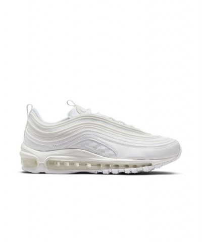 Women's Air Max 97 Casual Sneakers White $60.80 Shoes