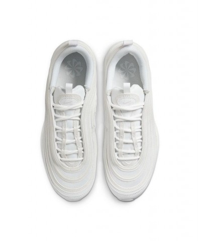 Women's Air Max 97 Casual Sneakers White $60.80 Shoes