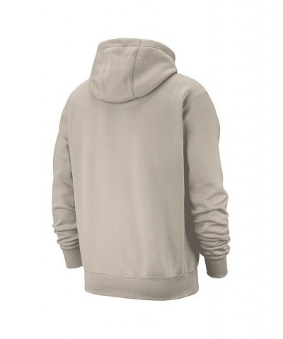 Men's Cream Stanford Cardinal Club Half-Zip Hoodie $35.88 Sweatshirt