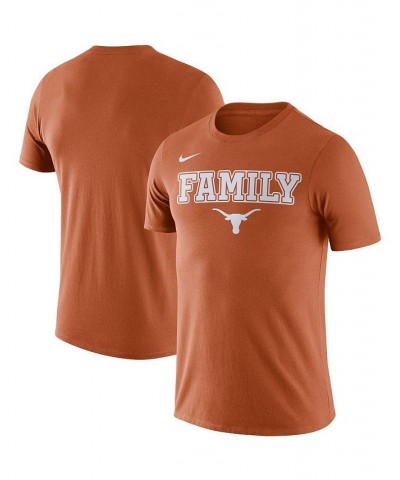 Men's Texas Orange Texas Longhorns Family T-shirt $19.94 T-Shirts