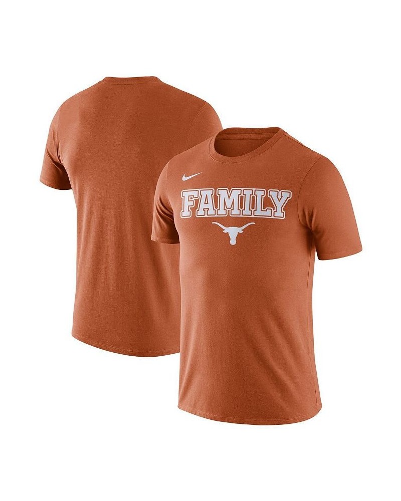 Men's Texas Orange Texas Longhorns Family T-shirt $19.94 T-Shirts