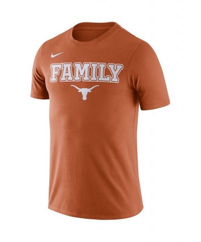 Men's Texas Orange Texas Longhorns Family T-shirt $19.94 T-Shirts