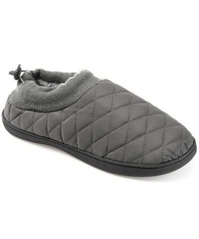 Men's Fargo Clog Slippers Gray $24.25 Shoes