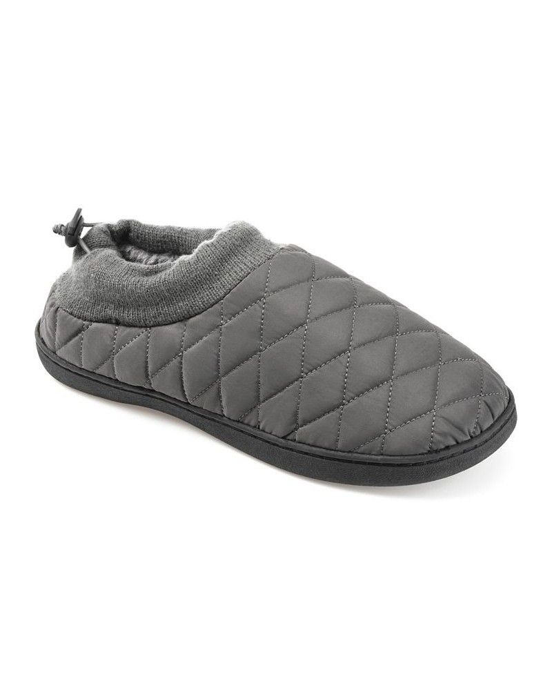 Men's Fargo Clog Slippers Gray $24.25 Shoes