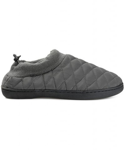 Men's Fargo Clog Slippers Gray $24.25 Shoes