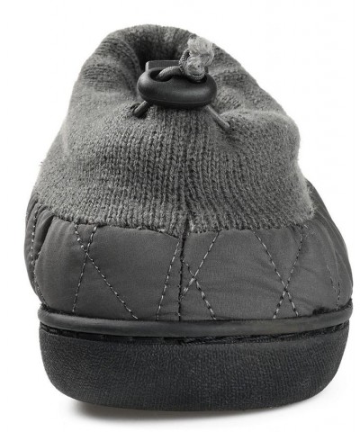 Men's Fargo Clog Slippers Gray $24.25 Shoes