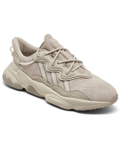 Women's Ozweego Athletic Casual Sneakers Gray $49.40 Shoes