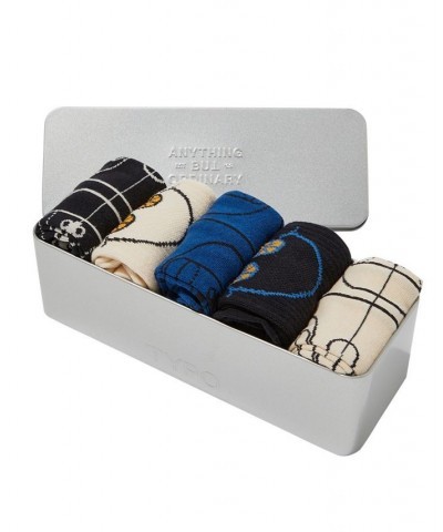 Men's Tin of Socks, Pack of 5 PD02 $22.39 Socks