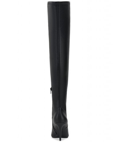 Women's Abrine Over-The-Knee Boots Red $27.69 Shoes