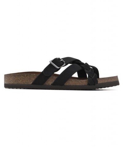 Harrington Women's Footbed Sandals Brown $33.81 Shoes