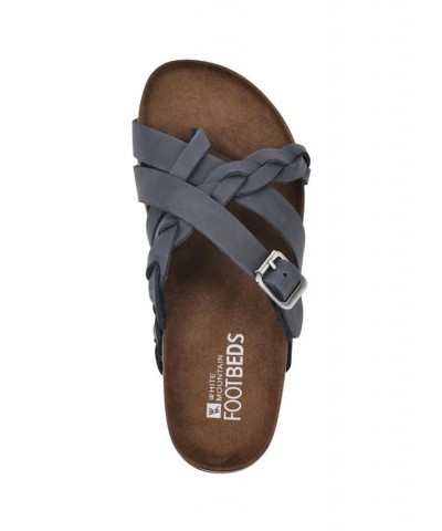 Harrington Women's Footbed Sandals Brown $33.81 Shoes