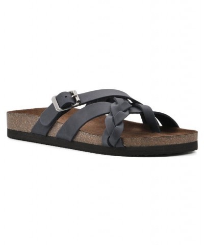 Harrington Women's Footbed Sandals Brown $33.81 Shoes