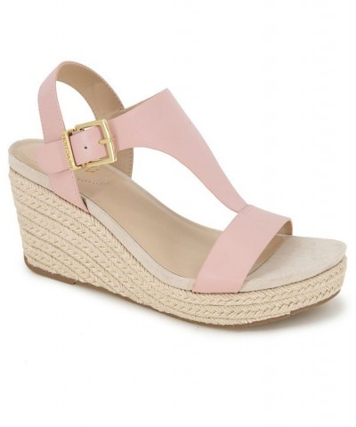 Women's Card Wedge Espadrille Sandals PD04 $53.46 Shoes