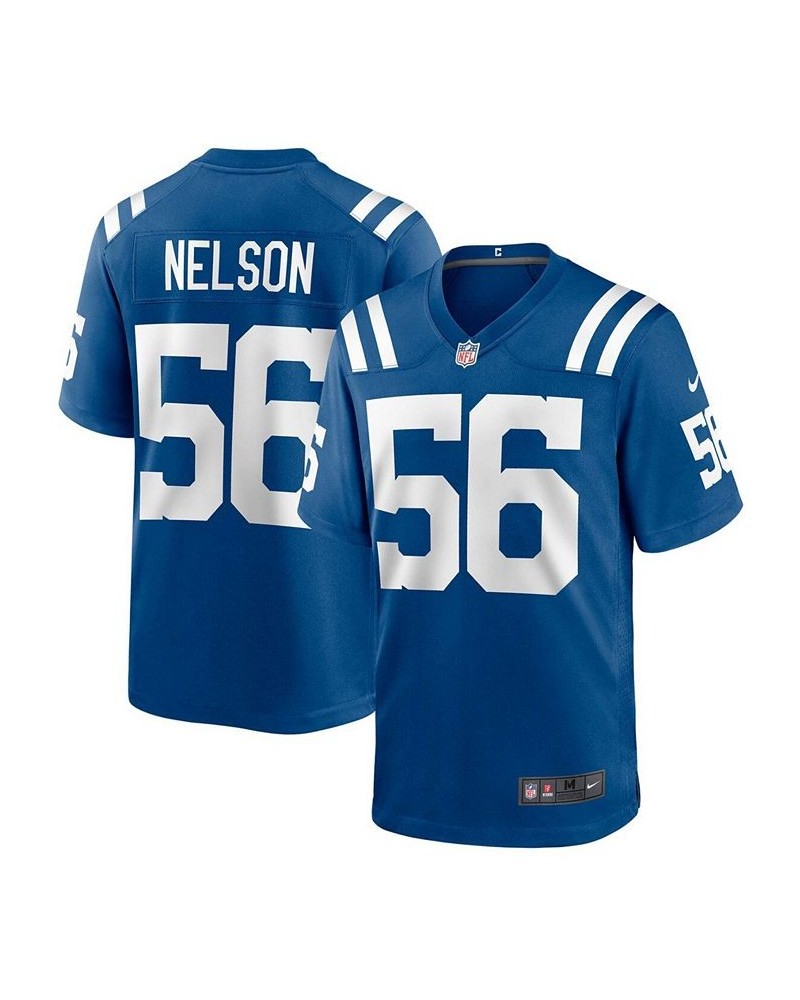 Men's Quenton Nelson Royal Indianapolis Colts Player Game Jersey $68.60 Jersey