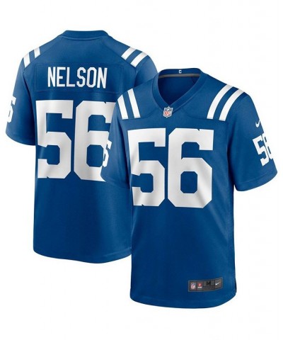 Men's Quenton Nelson Royal Indianapolis Colts Player Game Jersey $68.60 Jersey