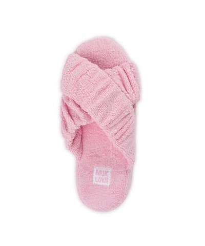 Women's Maelle Slipper Pink $22.08 Shoes