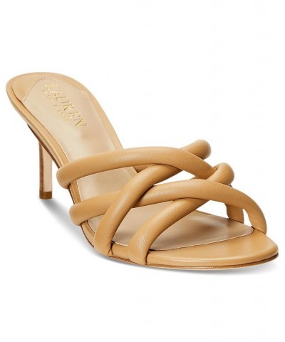 Women's Liliana Dress Sandals Tan/Beige $37.95 Shoes