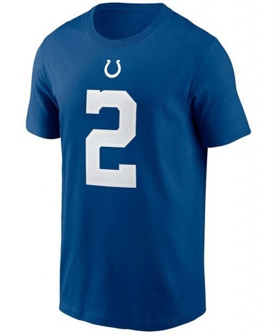 Men's Indianapolis Colts Carson Wentz Name & Number T-Shirt $19.35 T-Shirts