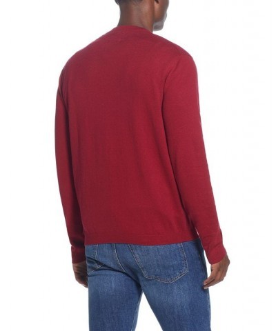 Men's Cotton Cashmere V-Neck Sweater PD07 $15.89 Sweaters