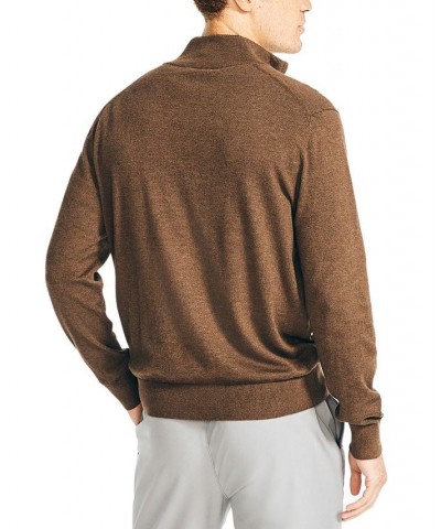 Men's Navtech Classic-Fit Solid Quarter Zip Sweater PD05 $22.06 Sweaters