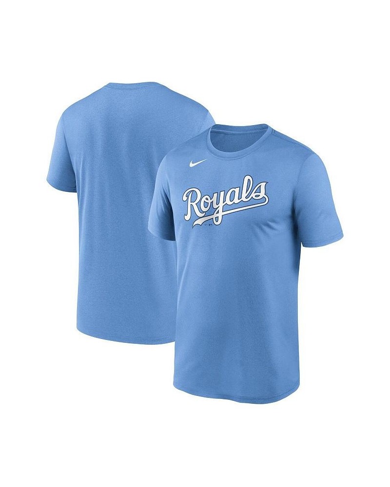 Men's Light Blue Kansas City Royals New Legend Wordmark T-shirt $29.99 T-Shirts