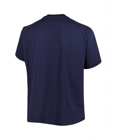 Men's Navy Notre Dame Fighting Irish Big and Tall Raglan T-shirt $20.25 T-Shirts