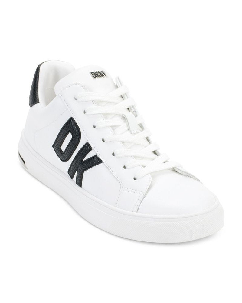 Abeni Lace-Up Platform Sneakers Bright White/ Silver $46.44 Shoes